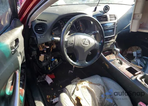 2006 Lexus Is 350 из США, поврежденный, VIN JTHBE262862000158